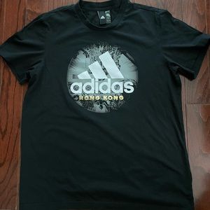 Adidas Black t-shirt from Hong Kong